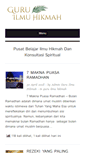 Mobile Screenshot of guruilmuhikmah.com