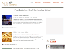 Tablet Screenshot of guruilmuhikmah.com